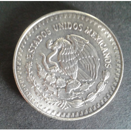 1990 1 Oz Mexican Libertad Reverse