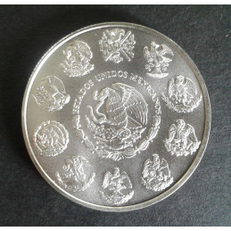 2012 1 Oz Mexican Libertad Reverse