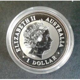 2000 1 Oz Australian Kookaburra Reverse