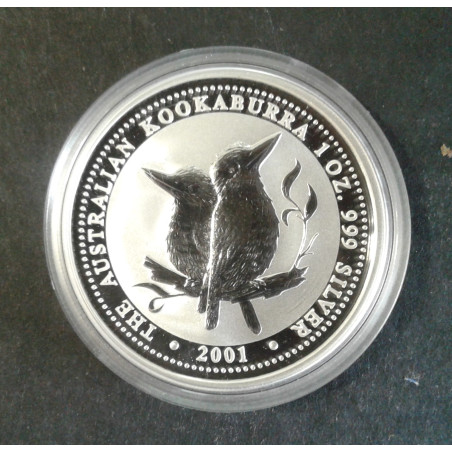 2001 1 Oz Australian Kookaburra Obverse