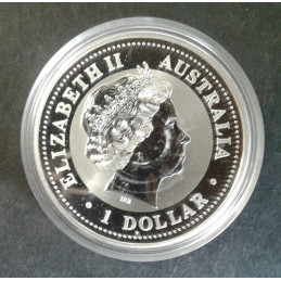 2001 1 Oz Australian Kookaburra Reverse