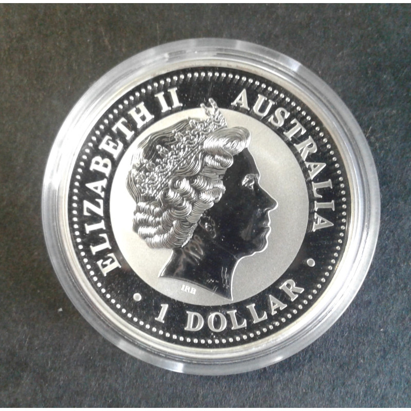 2002 1 Oz Australian Kookaburra Reverse