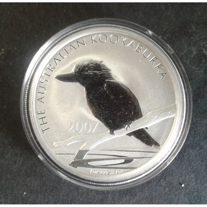 2007 1 Oz Australian Kookaburra Obverse