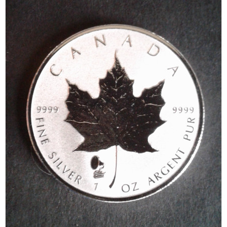 2019 1 Oz Canada Maple Leaf Phonograph Privy Reverse