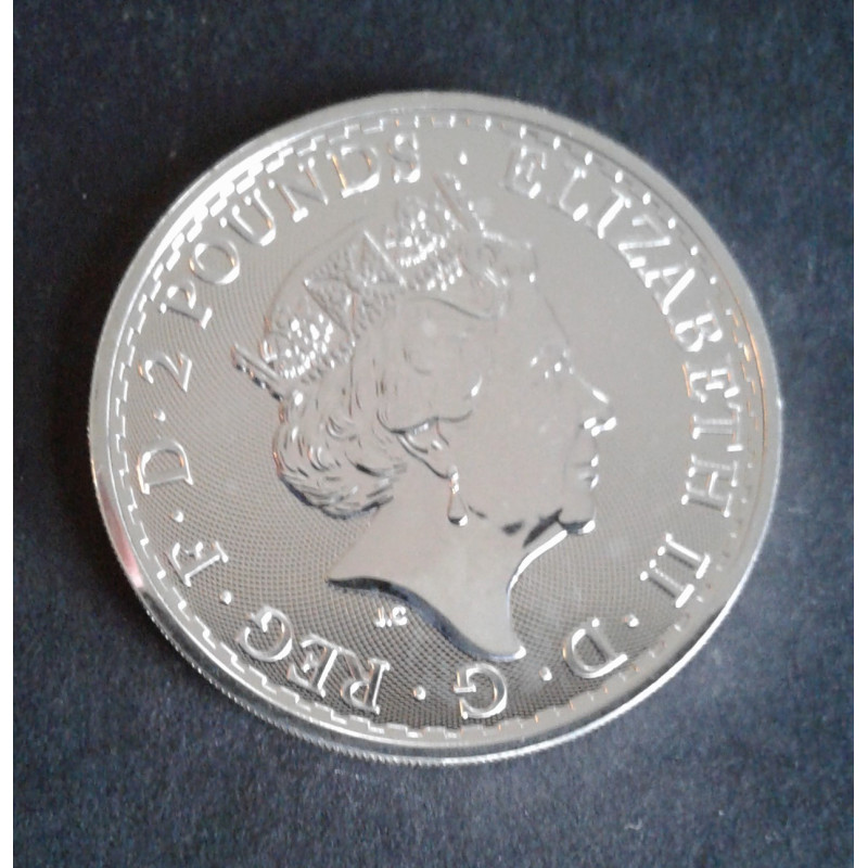2013 1 Oz Great Britain Britannia Reverse
