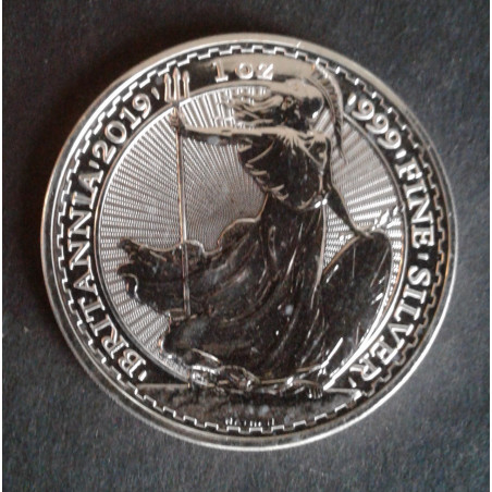 2019 1 Oz Great Britain Britannia Obverse