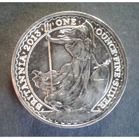 2013 1 Oz Great Britain Britannia Privy [Snake] Obverse