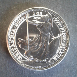 2014 1 Oz Great Britain Britannia Privy [Horse] Obverse