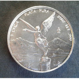 2007 1 Oz Mexican Libertad Obverse