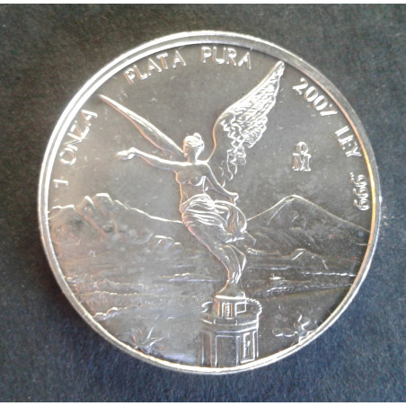 2007 1 Oz Mexican Libertad Obverse