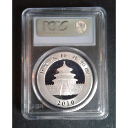 2010 1 Oz Chinese Panda Reverse