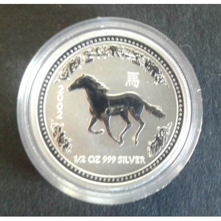 2002 1/2 Oz Australian Lunar Series 1 [Horse] Obverse