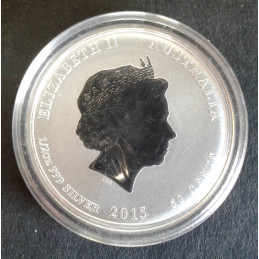 2015 1/2 Oz Australian Lunar Series 2 [Goat] Reverse
