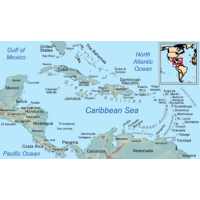 Government issued silver bullion coins from miscellaneous Caribbean countries