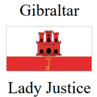 Gibraltar Lady Justice