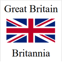 Great Britain Britannia government issued silver bullion coins