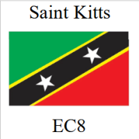 Government issued silver bullion coins from Saint Kitts